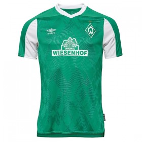 Jalkapallo Peliasut Werder Bremen Kotipaita 2020-2021 Lyhythihainen